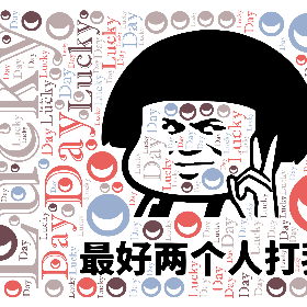 Word2art Wallpapers-Lucky Day .